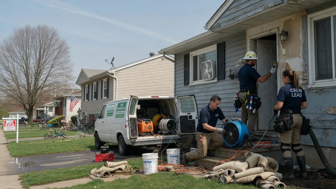 Flood Cleanup in Petersburg, PA near me