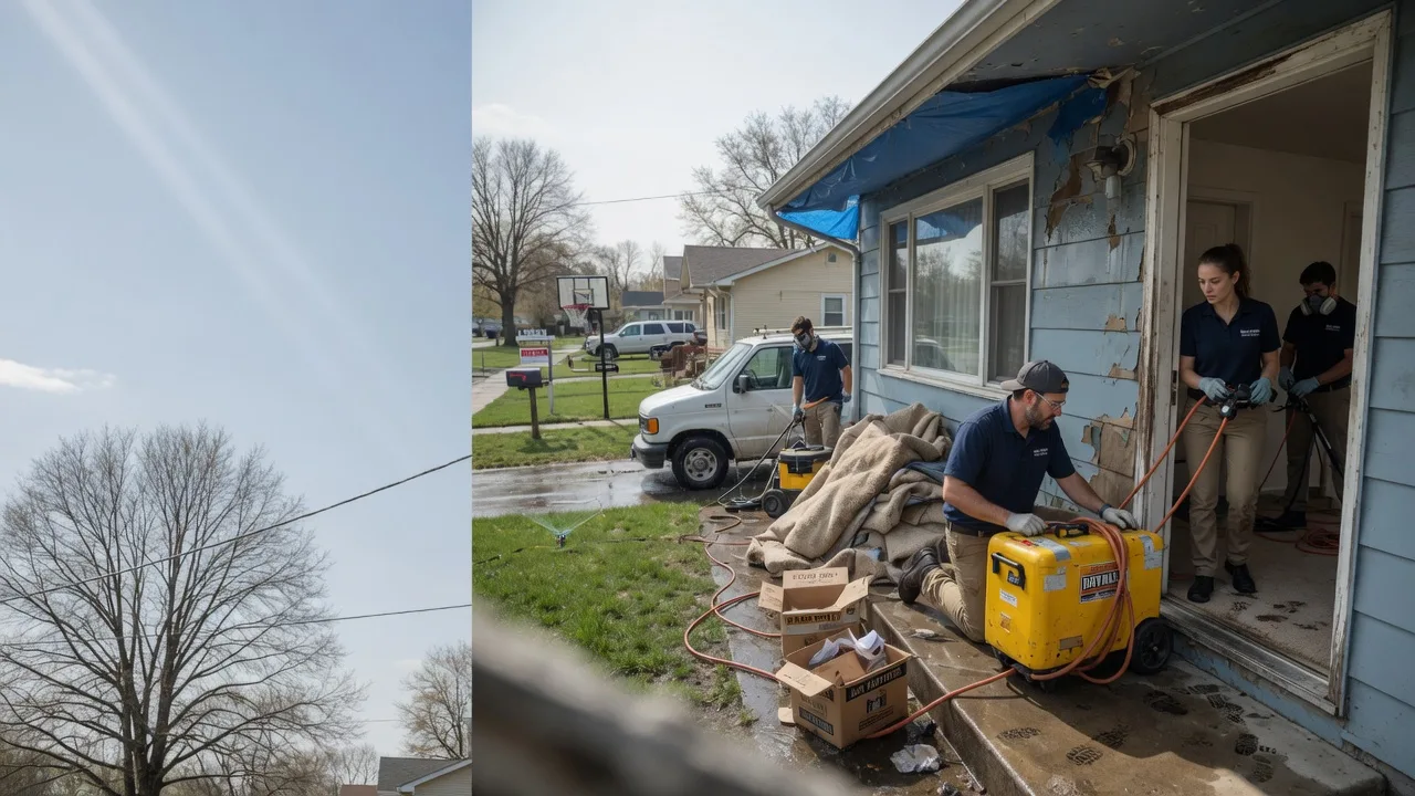 Basement Flood Cleanup in Petersburg, PA near me